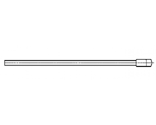 Фиксатор пружинный с перемычкой Ø 32мм (L до 1000мм) НЕРЖ