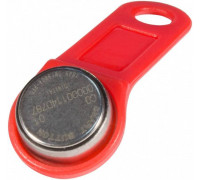 Ключ Touch Memory SB 1990A (красный) с держателем