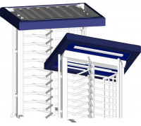 Крыша для 1-проходных турникетов серии Ecco Gotschlich Ecco Сomfort Roof (6EDD3U2-C)