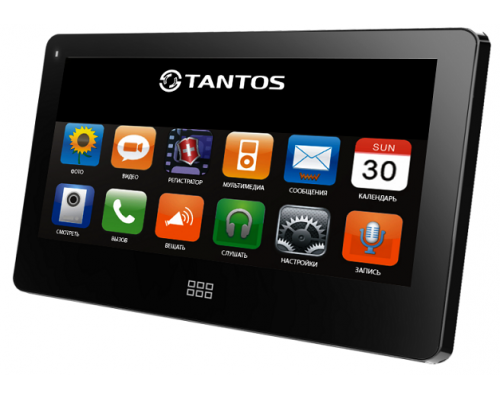 TANTOS NEO SLIM VZ [ЧЕРНЫЙ] Домофон