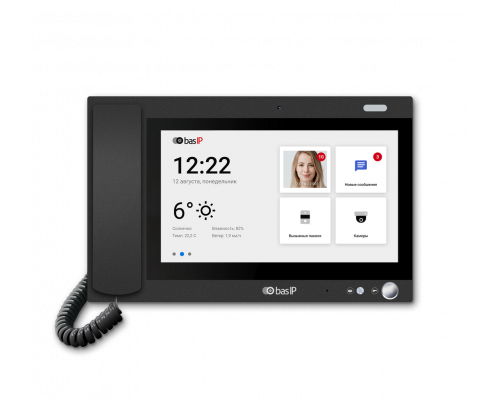 BAS-IP AM-02 BLACK Домофон
