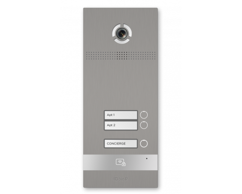 BAS-IP BI-02FB SILVER IP вызывные панели