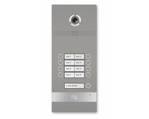 BAS-IP BI-08FB SILVER IP вызывные панели