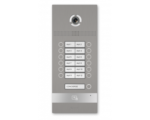 BAS-IP BI-12FB SILVER IP вызывные панели