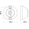 IRON LOGIC CP-Z2(МОД.MF-I)НАКЛАДНОЙ ТЕМНЫЙ Считыватель