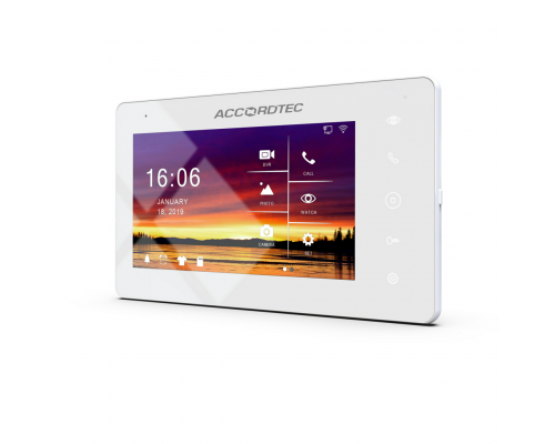 ACCORDTEC AT-VD 760C/SD WH Домофон