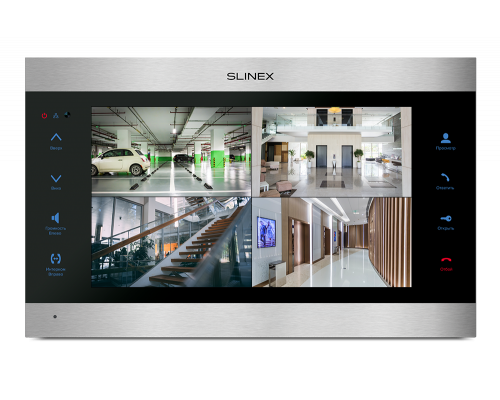 SLINEX SL-10IPTHD(SILVER+BLACK) Домофон