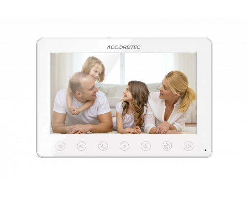 ACCORDTEC AT-VD 751C/M K EXEL WH Домофон