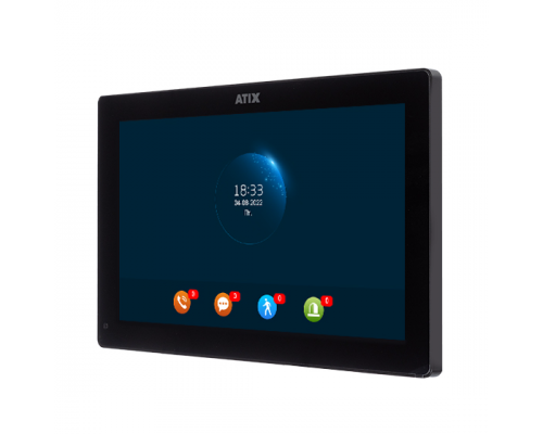 ATIX AT-I-M1011F/IW BLACK Домофон