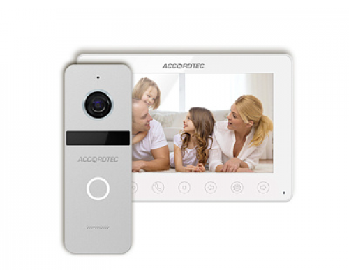 ACCORDTEC AT-HOME10 КОМПЛЕКТ ДОМОФОНИИ 10 WH-SL