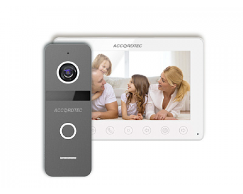 ACCORDTEC AT-HOME10 КОМПЛЕКТ ДОМОФОНИИ WH-GR
