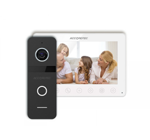 ACCORDTEC AT-HOME7 КОМПЛЕКТ ДОМОФОНИИ WH-BL