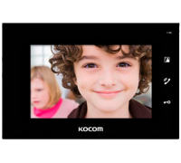 KOCOM KCV-A374 ЧЁРНЫЙ Домофон