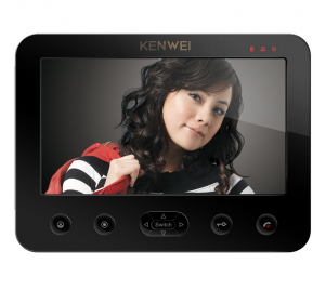 KENWEI KW-E706C-W200 ЧЕРНЫЙ Домофон