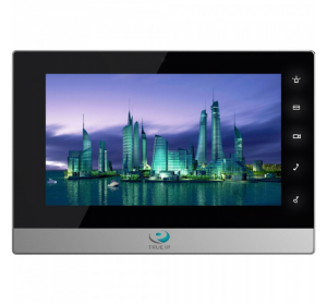 TRUE-IP TI-2750BS(ЧЕРНЫЙ С СЕРЕБРОМ) Домофон