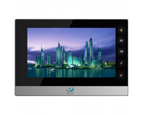 TRUE-IP TI-2750BS(ЧЕРНЫЙ С СЕРЕБРОМ) Домофон