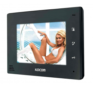 KOCOM KCV-A374 (ЧЁРНЫЙ) VIZIT Домофон