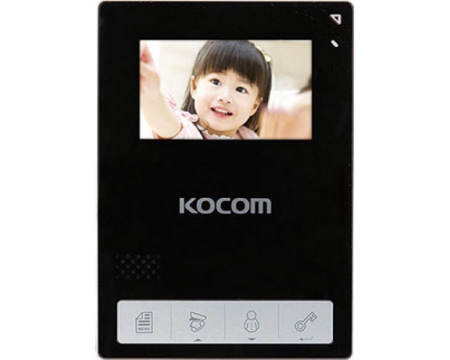 KOCOM KCV-434SD ЧЕРНЫЙ Домофон