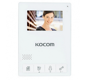 KOCOM KCV-434SD БЕЛЫЙ Домофон