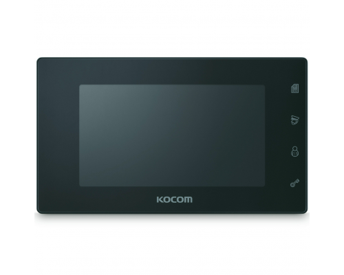 KOCOM KCV-544 ЧЕРНЫЙ ЗЕРКАЛЬНЫЙ Домофон