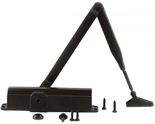 DORMA TS COMPAKT (CО СКЛАДНЫМ РЫЧАГОМ ФОП) [КОРИЧНЕВЫЙ] Доводчик