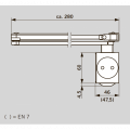 DORMA TS83, КОРПУС, EN7, BC Доводчик